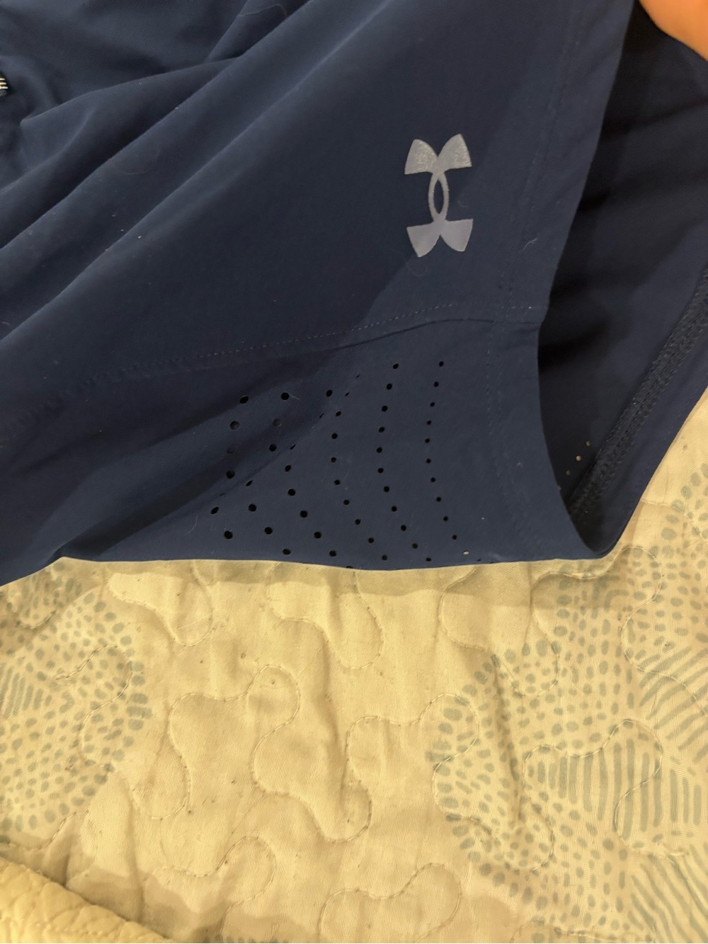 Under Armour Women's Navy Blue Athletic Shorts